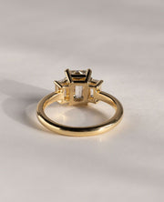 Handmade Three Stone Bridal Ring